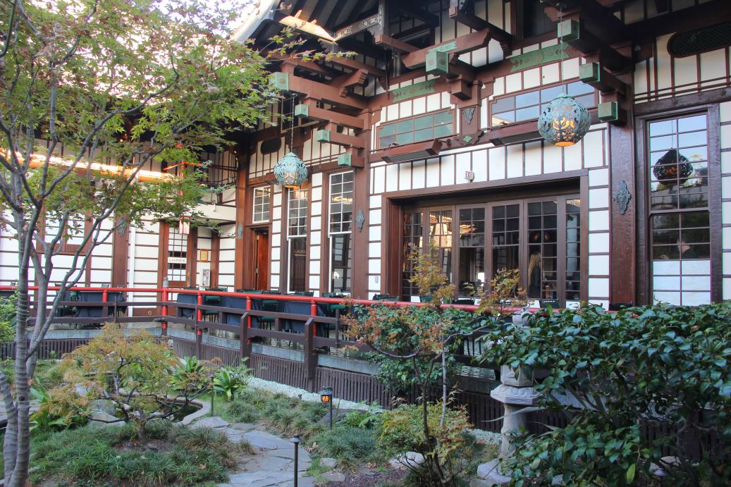 Courtyard at Yamashiro