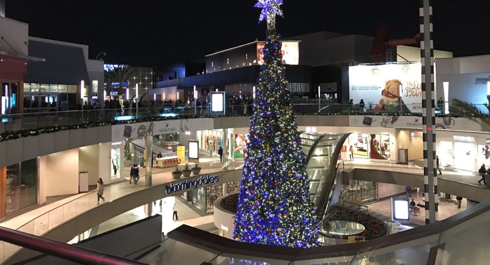 Santa Monica Place Mall at the end of Third Street Promenade