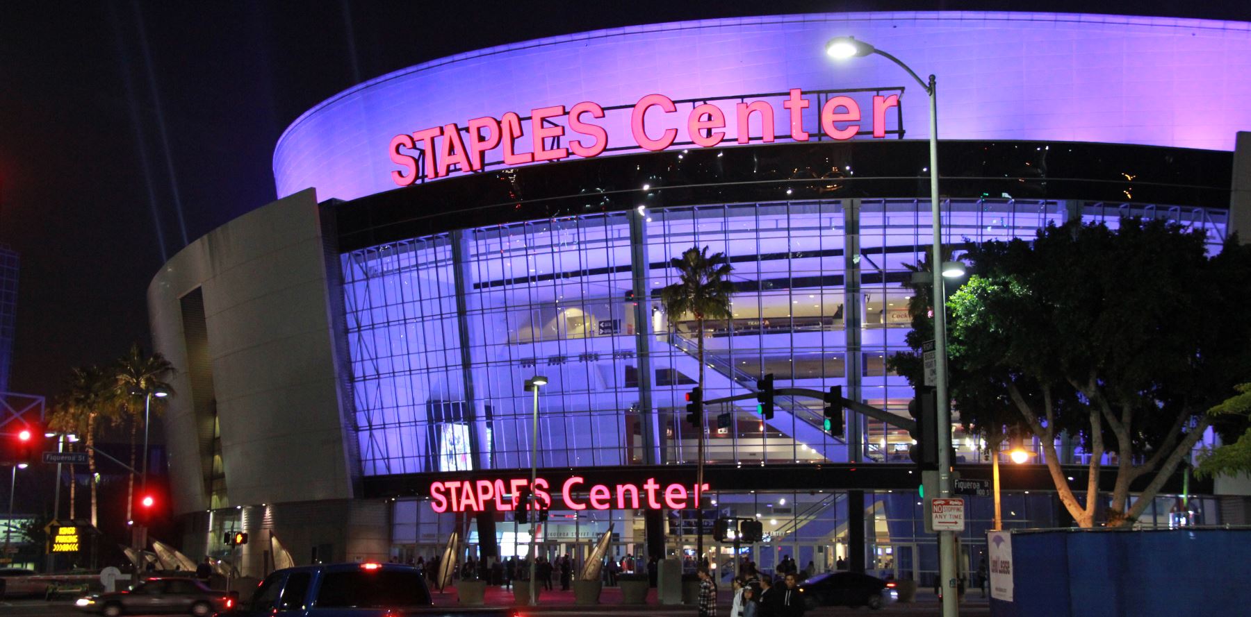 STAPLES CENTER Sign Staples Center Sign Staples Center 