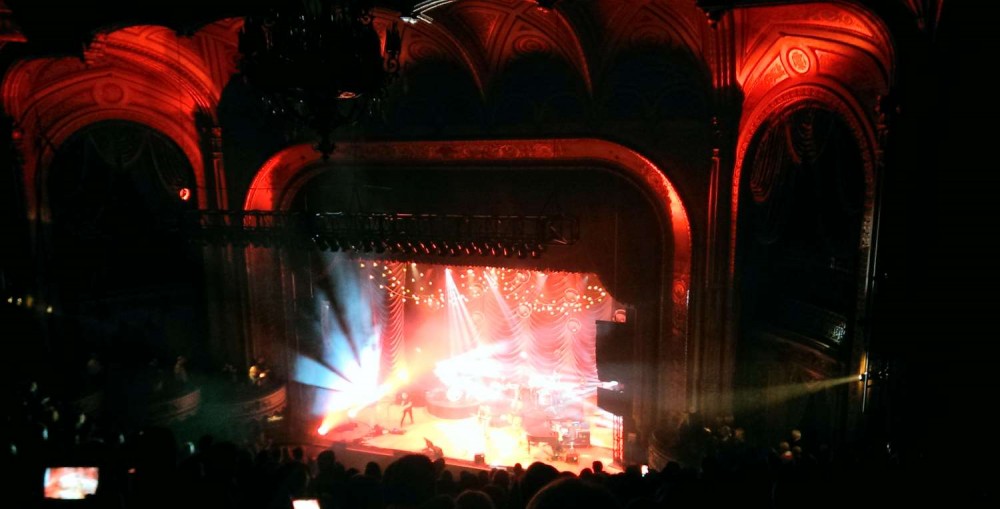 Chris Tomlin performing at the Orpheum Theater