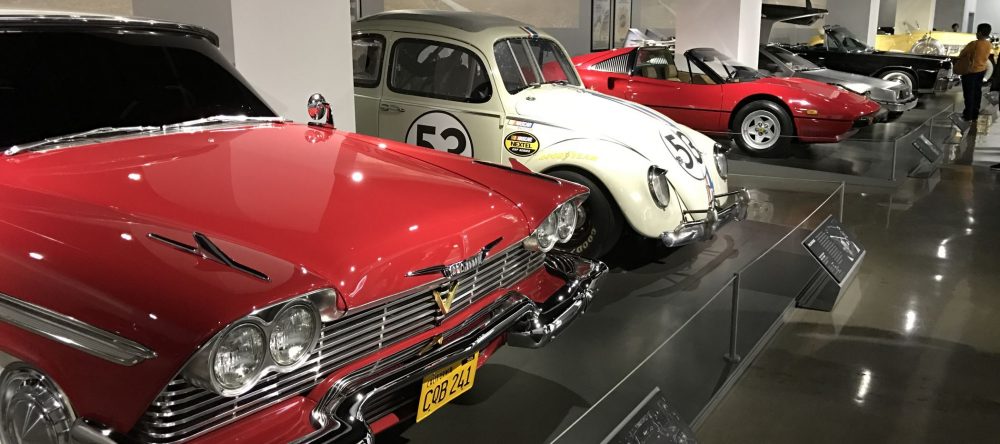 Movie cars at the Petersen Automotive Museum