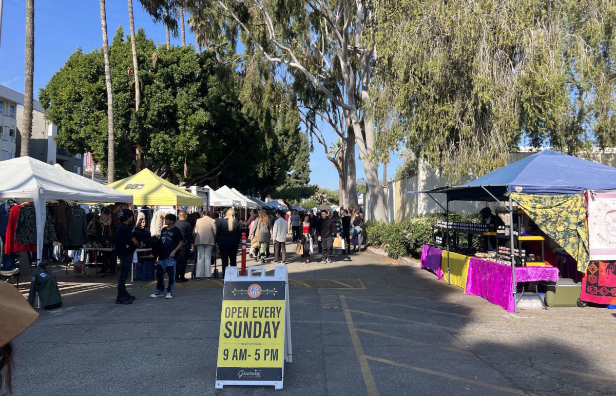 Entrance to the Melrose Trading Post