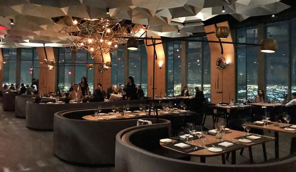Dining room at 71 Above