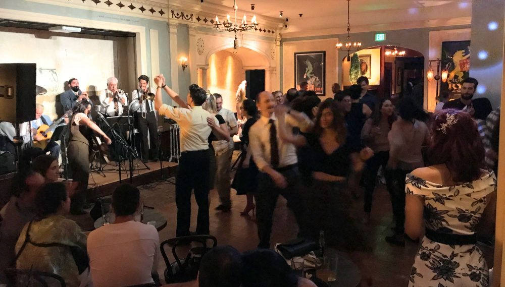Swing dancing at Clifton's