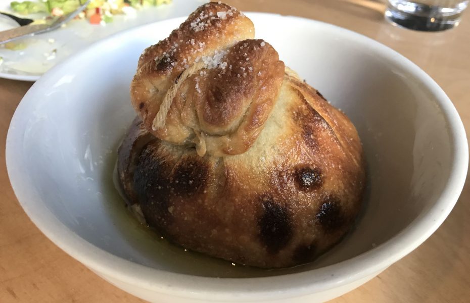 The Garlic Knot at Milo + Olive is a "must-try"