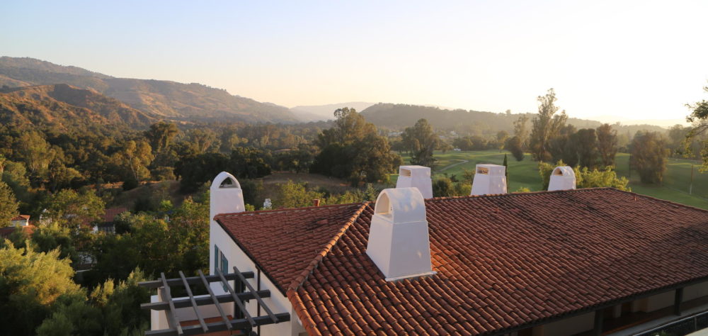 View from our room at the Ojai Valley Inn
