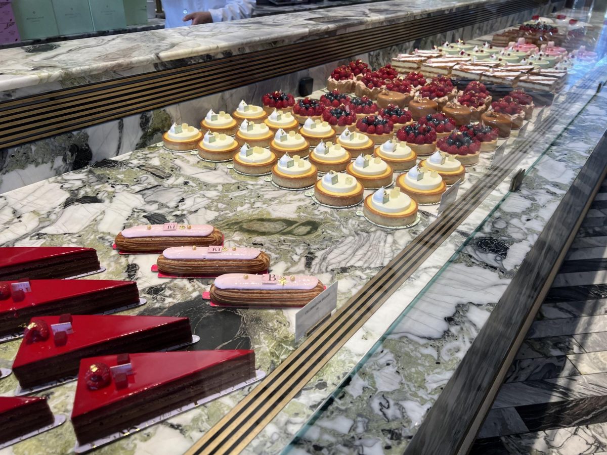 Pastry counter at Bottega Louie West Hollywood