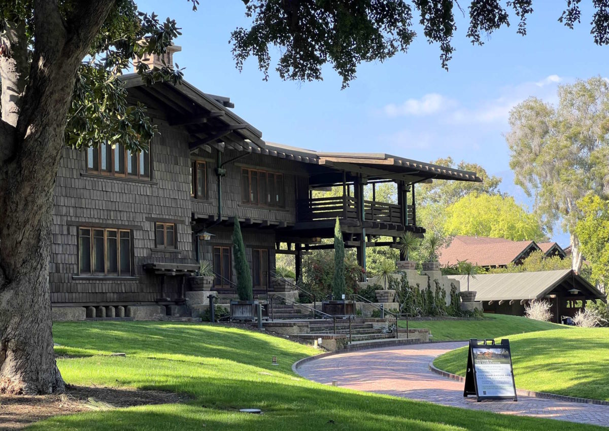 The Gamble House in Pasadena